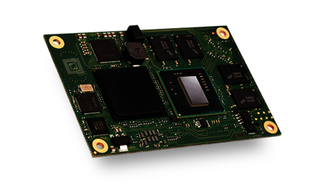 mSiEcomTCtt - COM express module with atom chipset, 6xUSB, CAN, ethernet and I²C for automation applications