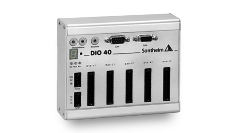 DIO40 IO module with 32 inputs and 8 outputs