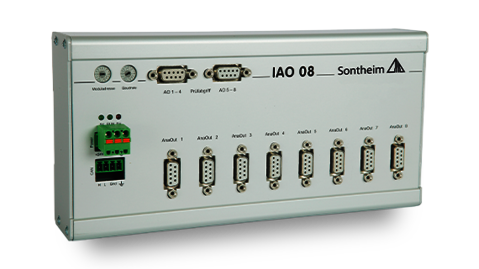 IAO08 IO module with 8 analog outputs