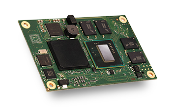 mSiEcomTCtt - COM express module with atom chipset, 6xUSB, CAN, ethernet and I²C
