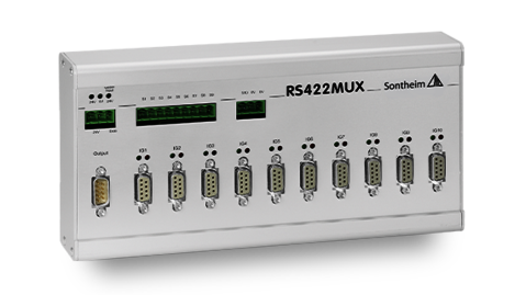 RS422 multiplexer - with 10 inputs for incremental encoder