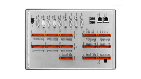 Touch-based control with motion sensor and OPC UA option