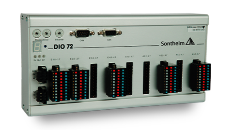 IO-Modul DIO72 mit 32 Eingängen und 40 Ausgängen