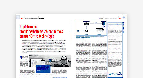 © Carl Hanser Verlag; Fachartikel Hanser Automotive: Digitalisierung mobiler Arbeitsmaschinen mittels smarter Sensortechnologie © Carl Hanser Verlag; Fachartikel Hanser Automotive: Digitalisierung mobiler Arbeitsmaschinen mittels smarter Sensortechnologie