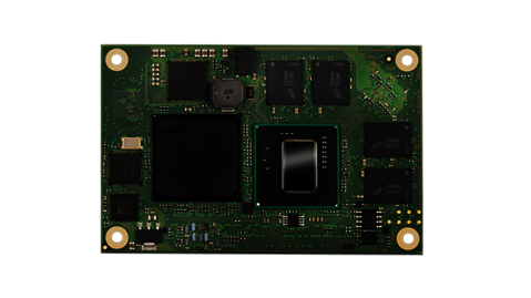 mSiEcomTCtt - COM express module with atom chipset, 6xUSB, CAN, ethernet and I²C for automation applications