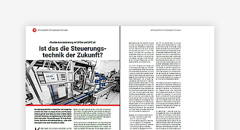 Fachartikel SPS - Steuerungstechnik der Zukunft Fachartikel SPS - Steuerungstechnik der Zukunft