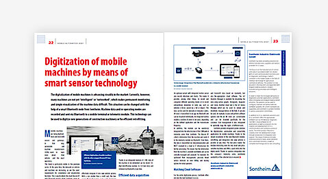© Carl Hanser Verlag; Professional Article Hanser Automotive: Digitization of mobile machines by means of smart sensor technology