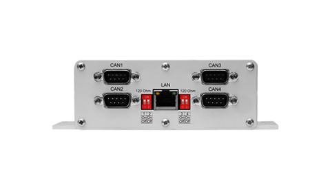 eSys-IDC4E1 - high performance CAN-to-Ethernet gateway with integrated diagnostic