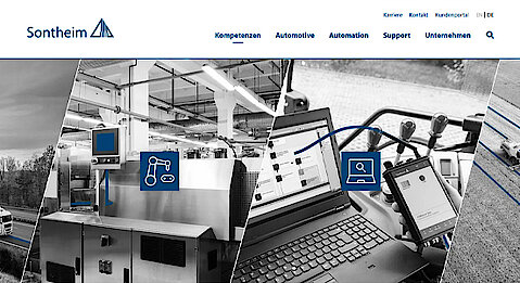 Relaunch der Sontheim Website Relaunch der Sontheim Website