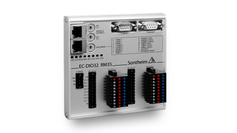 EC-DIO32 RM35 - 24V module with freely configurable inputs and outputs