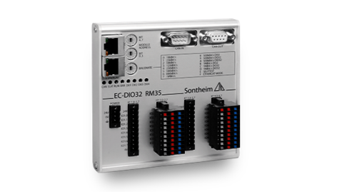 24 V module with 32 freely configurable inputs and outputs