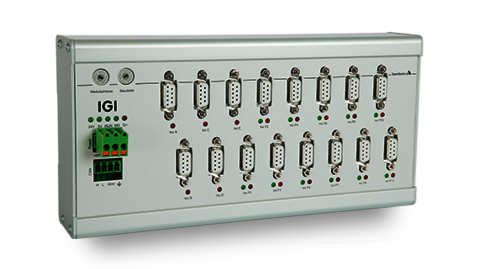 IGI16 incremental encoder interface with 16 inputs