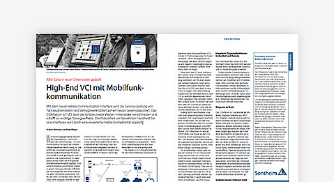 © Carl Hanser Verlag; Fachartikel Hanser Automotive: High-End VCI mit Mobilfunkkommunikation