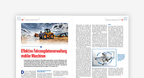 © Carl Hanser Verlag; Fachartikel Hanser Automotive: Effektive Fahrzeugdatenverwaltung mobiler Maschinen © Carl Hanser Verlag; Fachartikel Hanser Automotive: Effektive Fahrzeugdatenverwaltung mobiler Maschinen